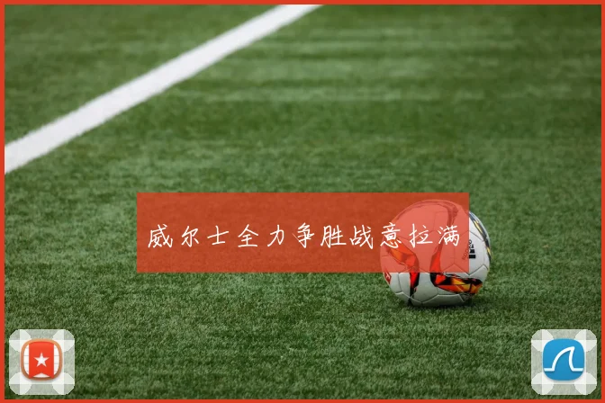 威尔士全力争胜战意拉满