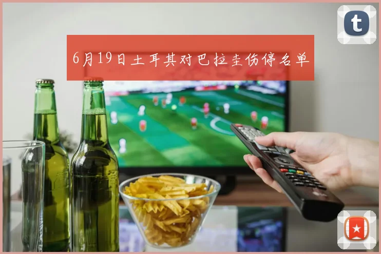 6月19日土耳其对巴拉圭伤停名单